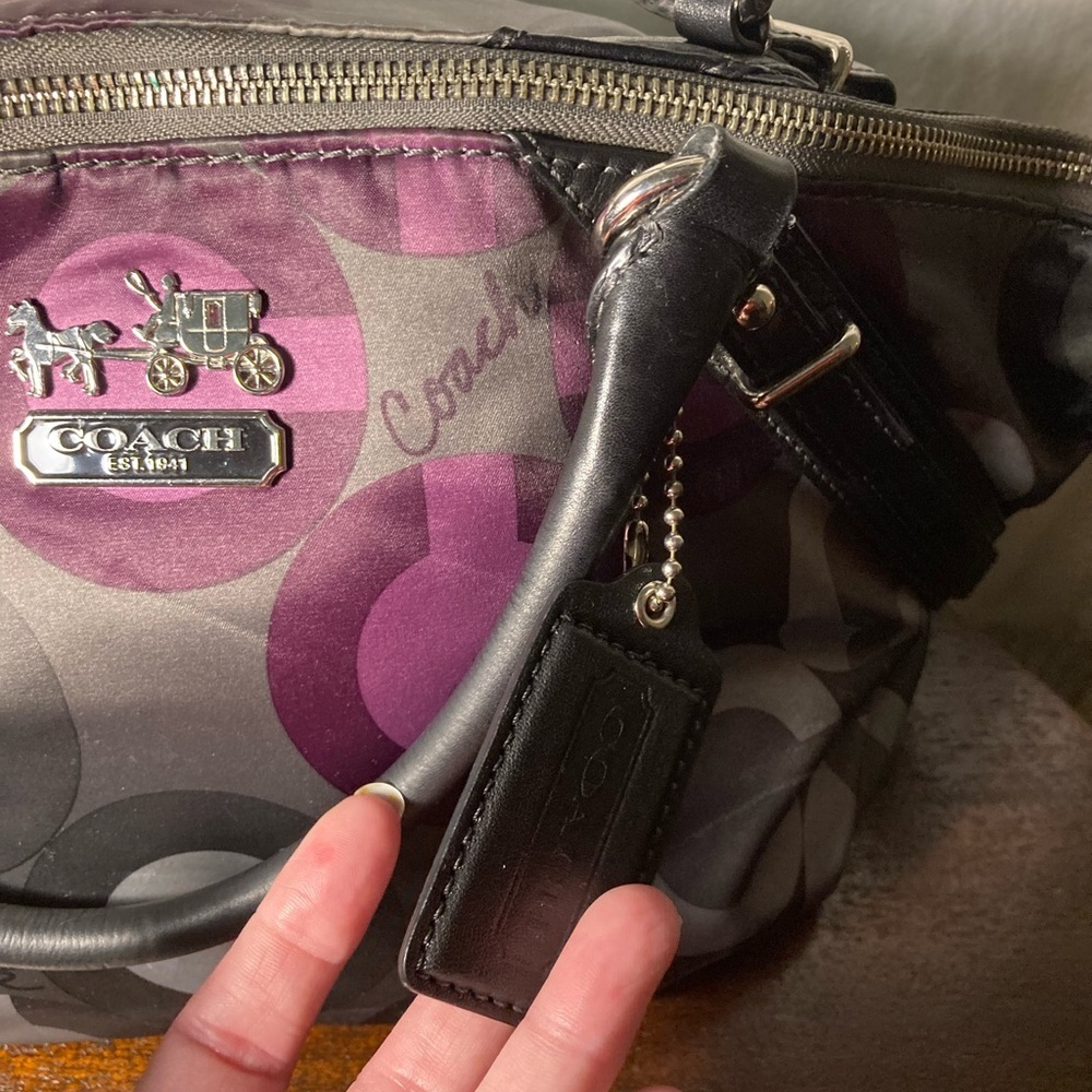 Coach sateen SHOULDERBAG TOTE 15528 - Picture 3 of 10